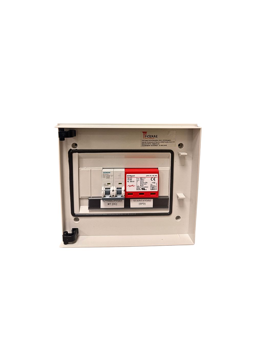 ICIERRE TRADING S.R. - IC2MM039 QDC 600V INTERRUTTORE QUADRO DI CAMPO 1