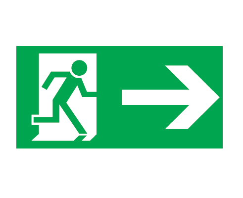 EATON - EAO40071354131 PITTOGRAMMA DI USCITA DX PER STYLE ISO70