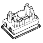 CANALPLAST - CANMONO21AL BASETTA MONO2 OR.ALLUMINIO
