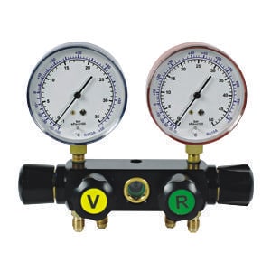 CANALPLAST - CANMONO32410 GRUPPO MANOMETRICO 4 VIE X GAS R32/R410