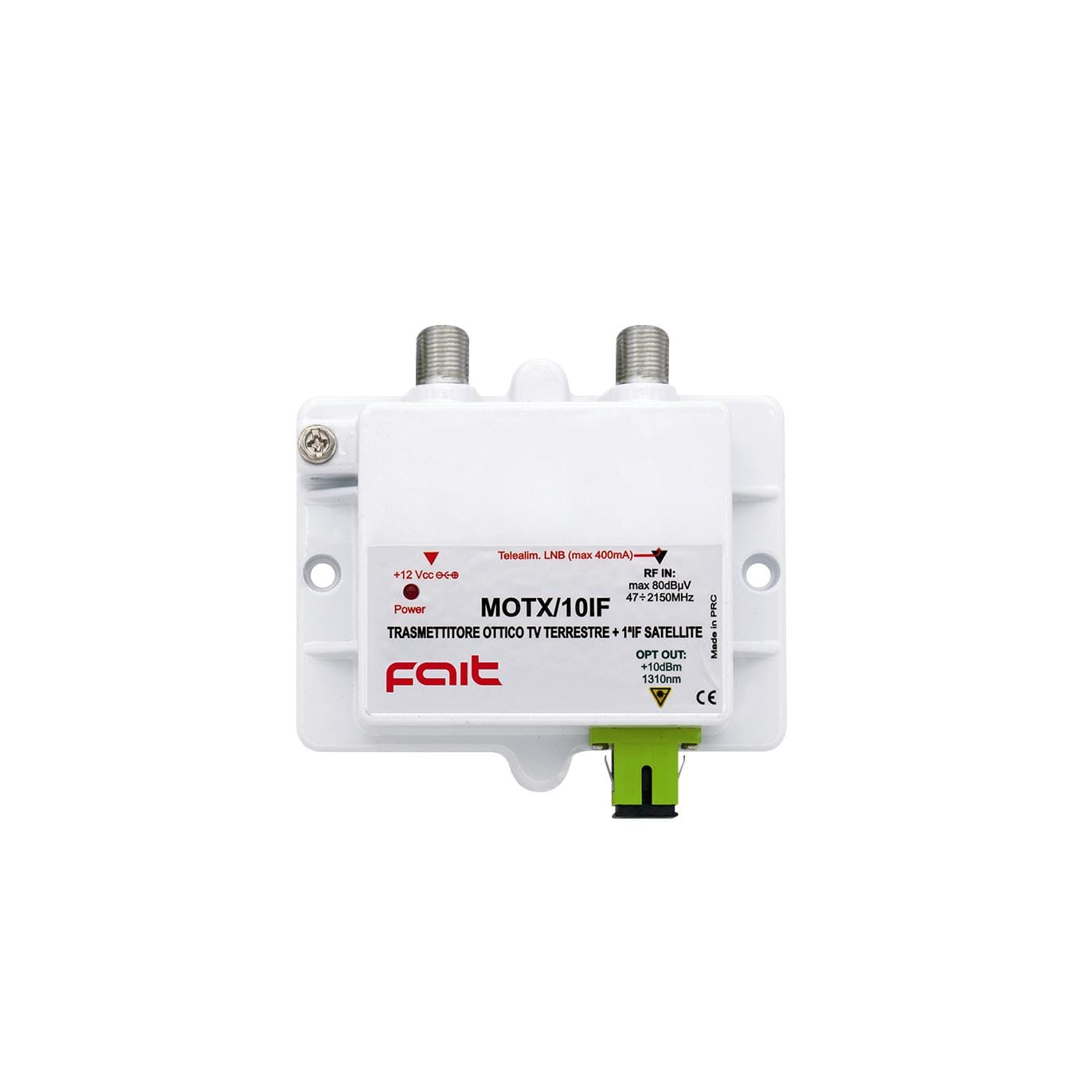 FAIT SRL - FIT2200004 MOTX/10IF - MODULO OTTICO TRASMETTITORE TERRESTRE 10 dBm + 1^ IF SAT