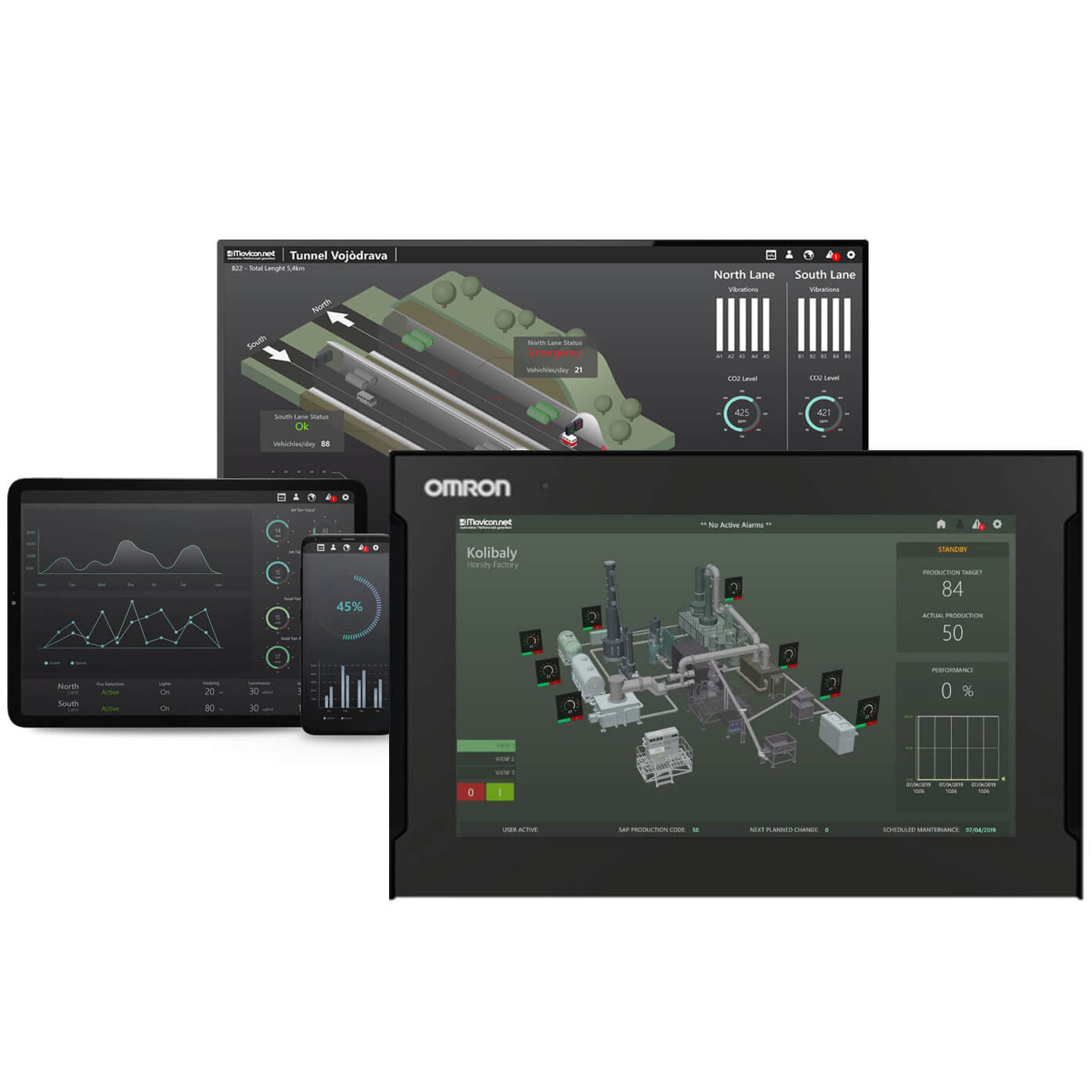 OMRON - OMRDEV3 Movicon Next V4 SCADA Editor, 1 licenza