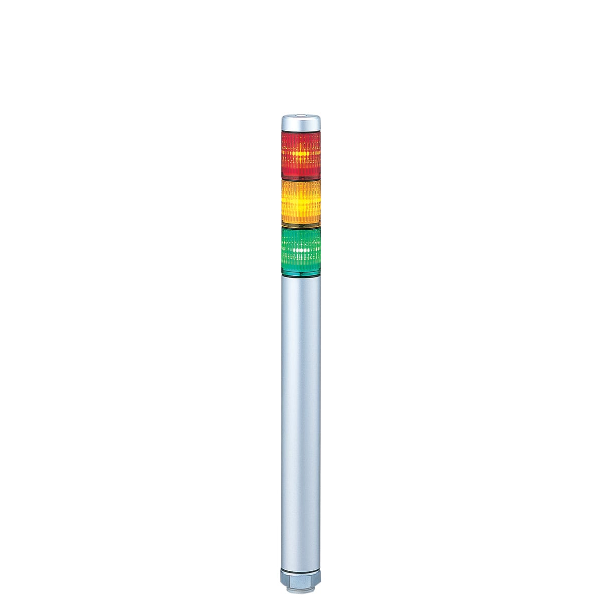 PATLITE EUROPE GMBH - PMHMP-302C-RYG Torretta 3 moduli, 24VDC, 30mm, fissaggio diretto, connettore M12, IP65