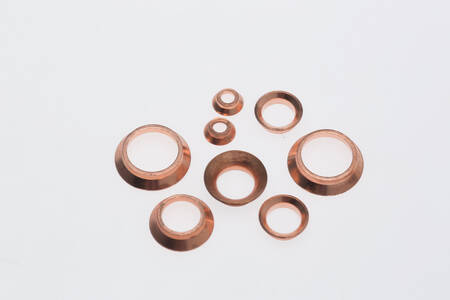 IBP BANNINGER ITALIA - IBPMPA5287 0030001 RONDELLA CARTELLATA RAME 3/8