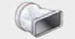 ARISTON THERMO - MRO3208043 GIUNTO ORIZZONTALE D125 A RETT. 150X70