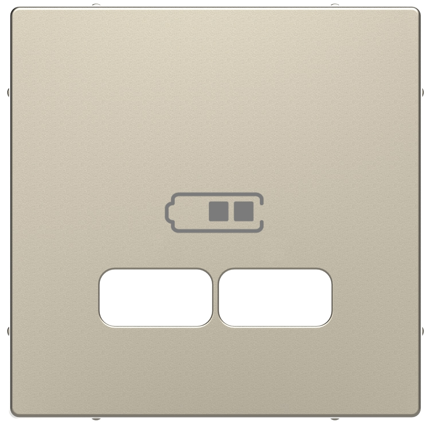 SCHNEIDER ELECTRIC - SNRMTN4367-6033 PLACCA CENTR. USB SAH SYSDS