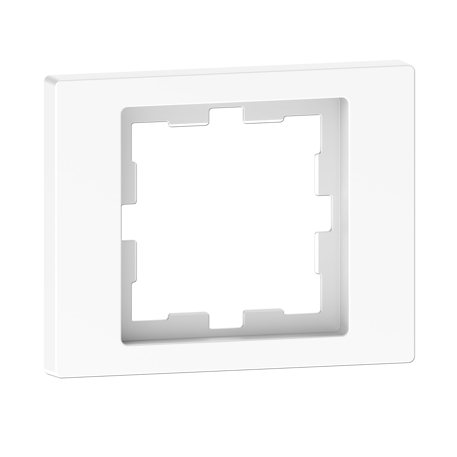 SCHNEIDER ELECTRIC - SNRMTN6010-6535 Cornice D-Life - 1 slot - per scatola 3 moduli - bianco loto