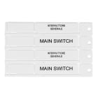 BRADY ITALIA - MODT1567B TARGHETTA 15X67MM BIANCO - 120 TAG