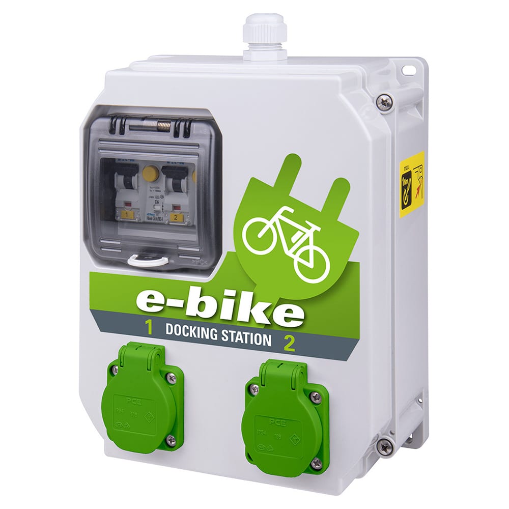 ORBIS - ORBOB980000 MURAU EBIKE DS 2PRESE WALLBOX C/PROTEZIO