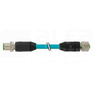 MURRELEKTRONIK SRL - MUE770048571S4W0500 M12 MAS. 0? / M12 FEM. 0? 8P. SCHERMATO