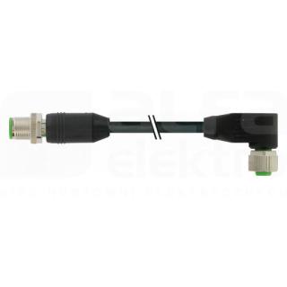 MURRELEKTRONIK SRL - MUE7000405116410150 M12 MAS. 0? / M12 FEM. 90? SCHERMATO