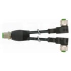 MURRELEKTRONIK SRL - MUE7000407416331000 M12 DISTRIBUTORE A Y / M12 FEM. 90?