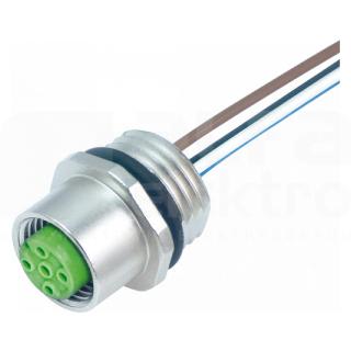 MURRELEKTRONIK SRL - MUE7000171819730020 M12 FEM. A FLANGIA A-CODE ATTACCO FRONT.
