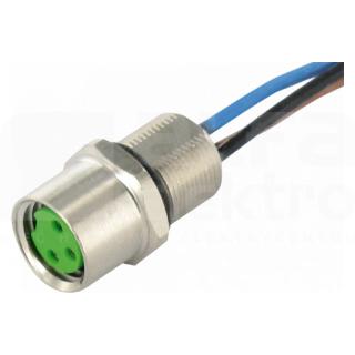 MURRELEKTRONIK SRL - MUE7000085819690020 M8 CONN. F. FLANGIA A-CODE ATT. POSTERI