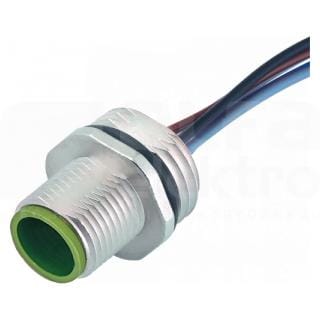 MURRELEKTRONIK SRL - MUE7000171619030100 M12 CONN. MAS. A FLANGIA A-CODE ATT. FRO