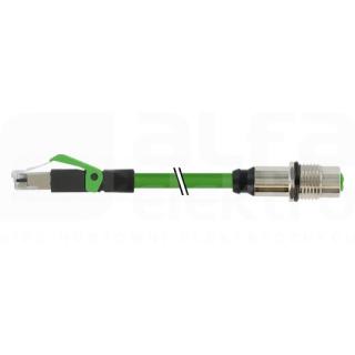 MURRELEKTRONIK SRL - MUE7000515517900300 M12 FEM. FLANGIA X-CODE/RJ45 MAS. 0? GBI