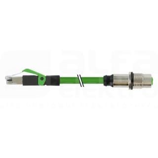 MURRELEKTRONIK SRL - MUE7000515517900200 M12 FEM. FLANGIA X-CODE/RJ45 MAS. 0? GBI
