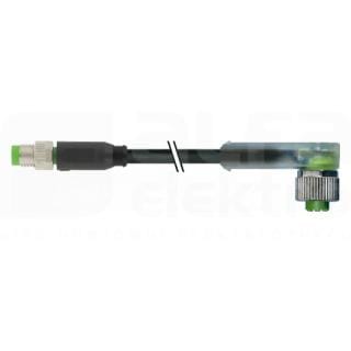 MURRELEKTRONIK SRL - MUE7000882816300500 M8 MAS. 0? / M12 FEM. 90? LED