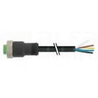 MURRELEKTRONIK SRL - MUE7700A5021UMD0150 MINI (7/8) 5 POLI, FEM. 0? CON CAVO