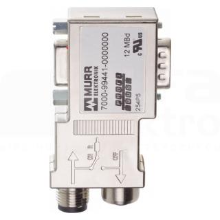 MURRELEKTRONIK SRL - MUE7000994410000000 M12/D-SUB ADATTATORE PROFIBUS MINI 90?