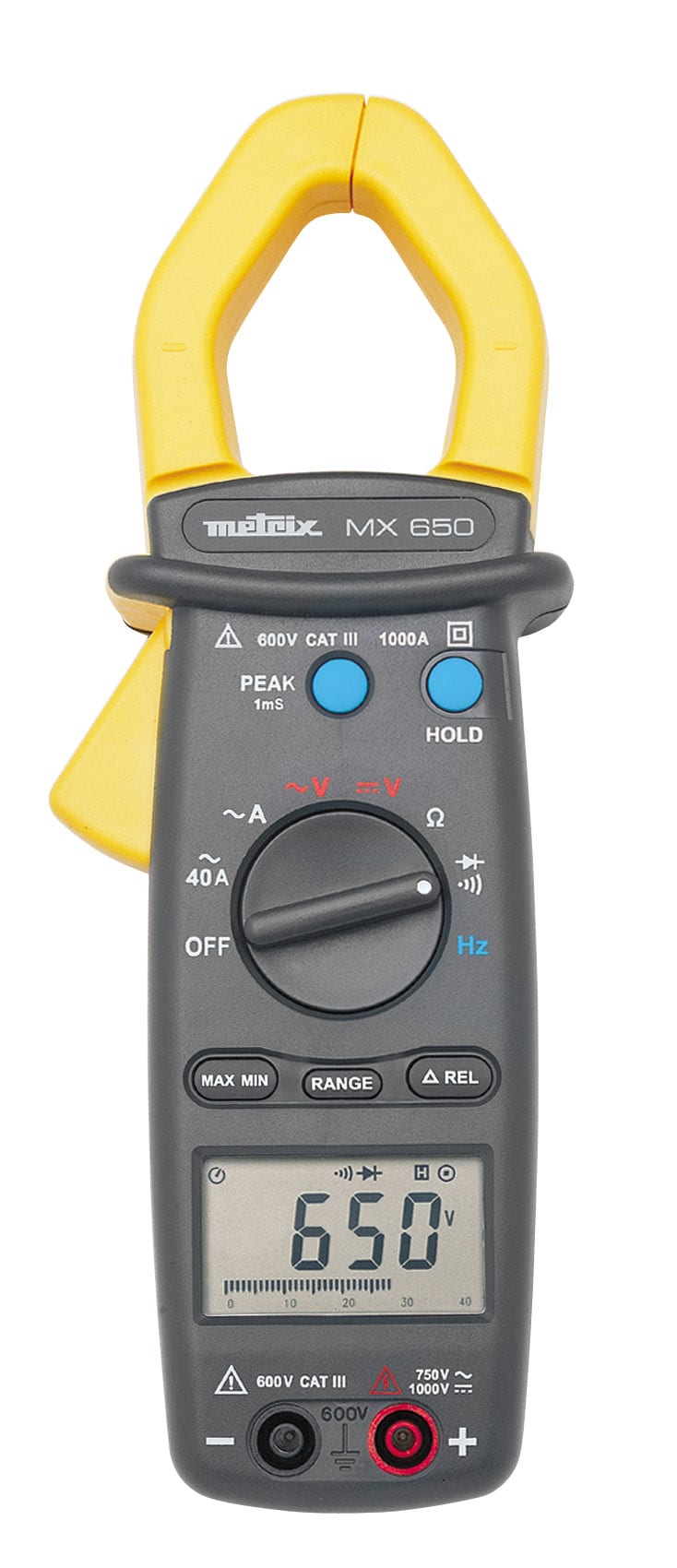 A.M.R.A. SPA - AMRMX0650-Z CHAUVIN ARNOUX MX650 MULTIMETRO A PINZA