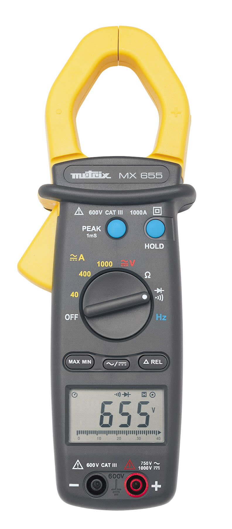 A.M.R.A. SPA - AMRMX0655-Z CHAUVIN ARNOUX MX655 MULTIMETRO A PINZA