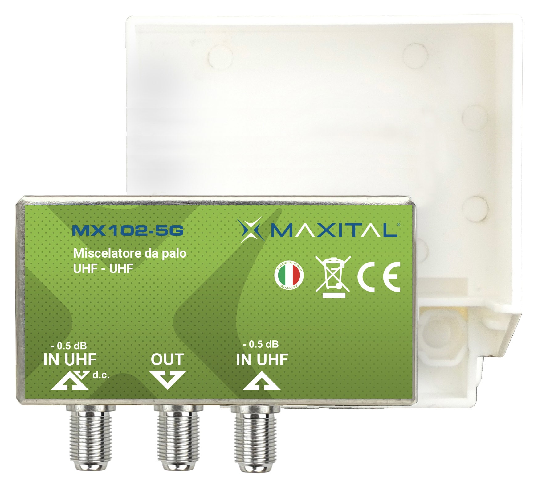 FTE MAXIMAL ITALIA S - FTEMX102-5G MX102-5G MISCELATORE PALO 2 ING.UHF/UHF
