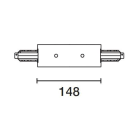 IGUZZINI ILLUMINAZI - IGZ3.MXY5.004.0 GIUNTO ALIMENTAZ.DIRETTO PER BINARIO INC