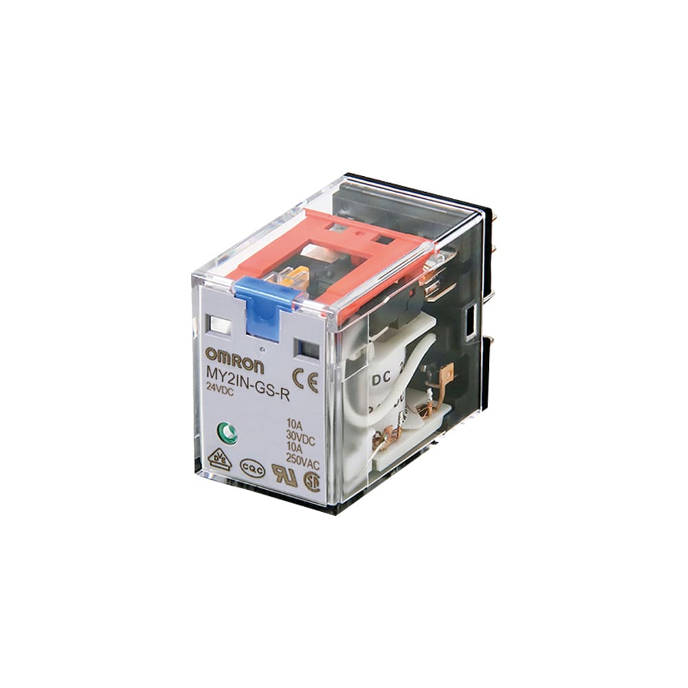 OMRON - OMRMY4INGSRAC220240 REL MY-GS-R, 220 240VCA, 4PDT, 6A,LED,P