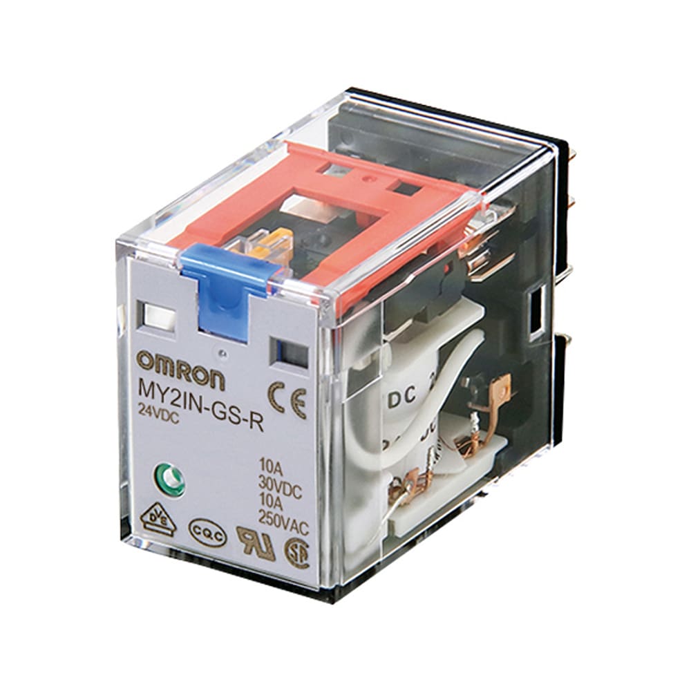OMRON - OMRMY4INGSRAC200220 REL MY-GS-R, 200 220VCA, 4PDT, 6A,LED,P