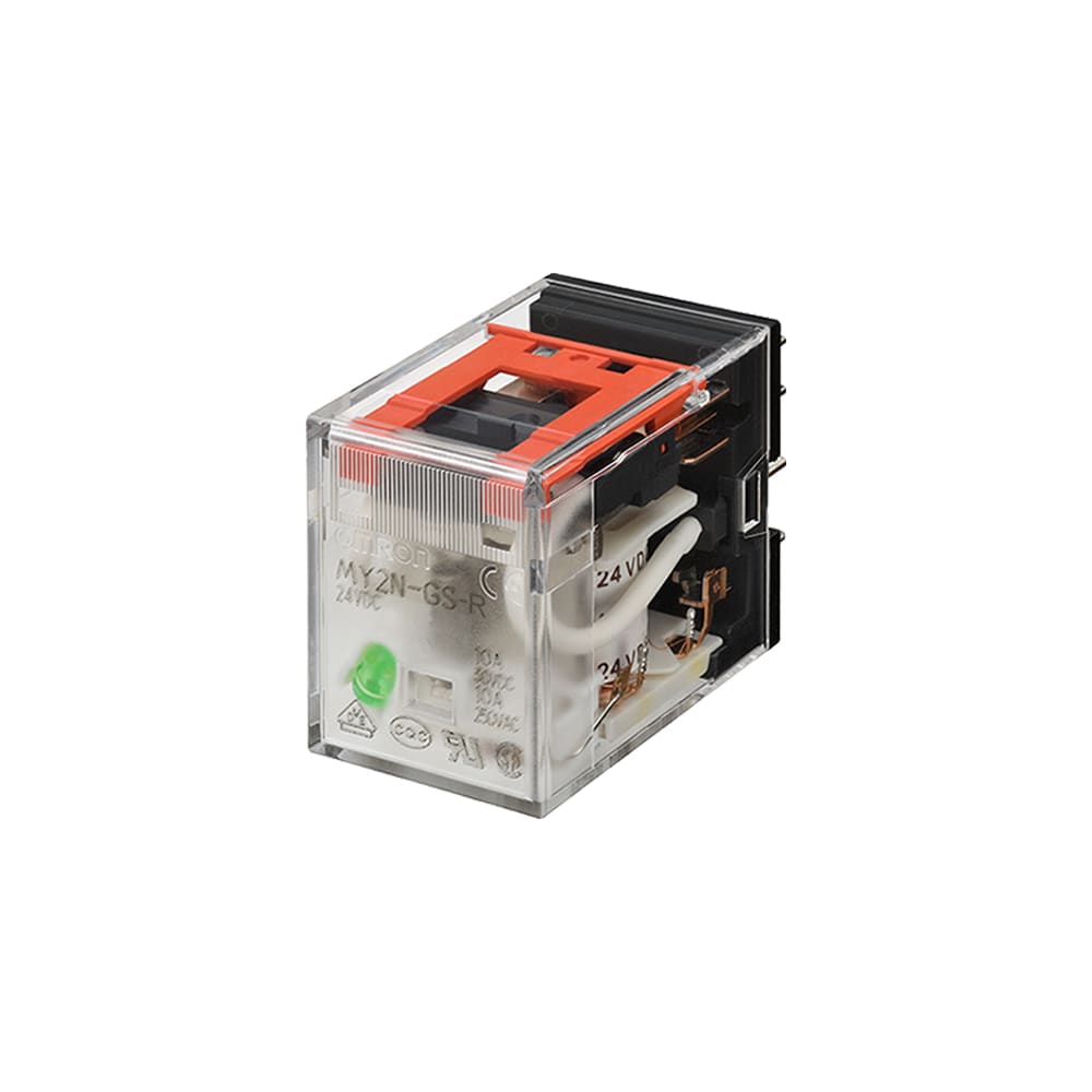 OMRON - OMRMY2GSRAC220240BY REL MY-GS-R, 220 240VCA, DPDT, 10A