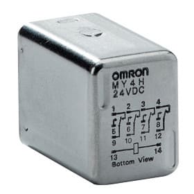 OMRON - OMRMY4H24AC-1141190 RELE-ERMETICO. 4 SPDT. 3 A125 VCA.TERM I