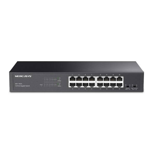 TP-LINK (MERCUSYS) - MYSMS116GS 16PORT GIGABIT DESKTOP SWITCH
