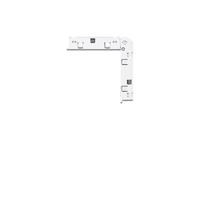 IGUZZINI ILLUMINAZI - IGZ3.MZ42.004.0 GIUNTO A L PER BINARI PALCO L.V.MINIM.