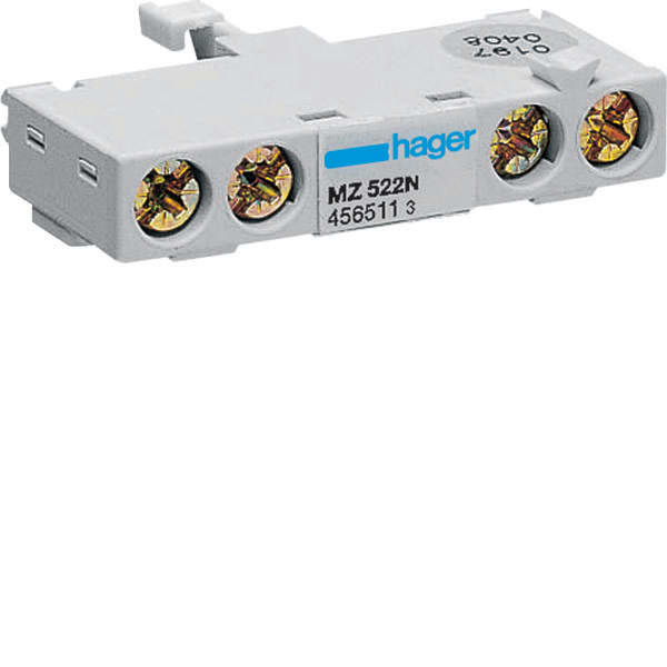 HAGER - HAGMZ522N CONTATTO AUSILIARIO 1NA 1-2M