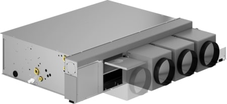 AERMEC - AEWMZC830 PLENUM CON BOCCHETTE MOTORIZ.
