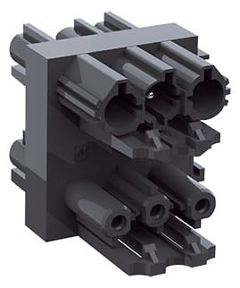 BACHMANN SALES GMBH - HMA375.123 HDISTRUBUTOR 1 INPUT3OUTPUTS NERO
