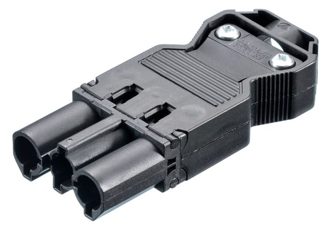 BACHMANN SALES GMBH - HMA375.504 APPLIANCE PLUG ISV NERO