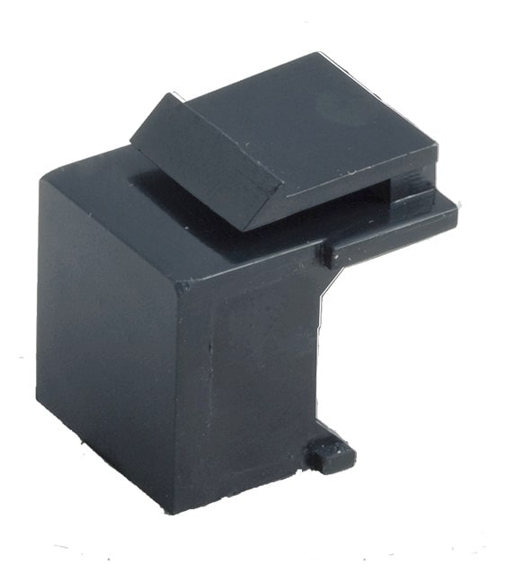 BACHMANN SALES GMBH - HMA917.057 COPERTURA SLOT KEYSTONE SINGOLO NERO