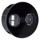 BACHMANN SALES GMBH - HMA931.133 TWIST 1XCEE 2XKEYSTONE NERO SATINATO