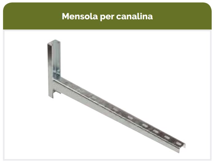 L`ARTIBENI SRL - LARME 1000 ZA MENSOLA DI SUPPORTO IN ACCIAIO DA MM. 1