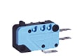 CROUZET - CRO83161343 MICROSWITCH, MINIATURE, V3-83161 SERIES,