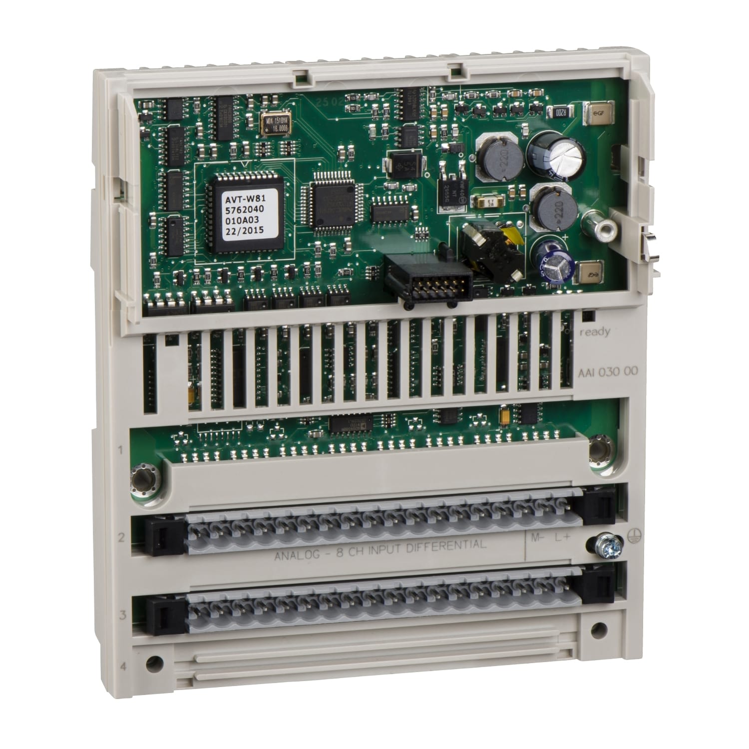 SCHNEIDER ELECTRIC - SNR170AAI52040 Ingresso analogico distribuito Modicon Momentum - 4 ing. differenziali