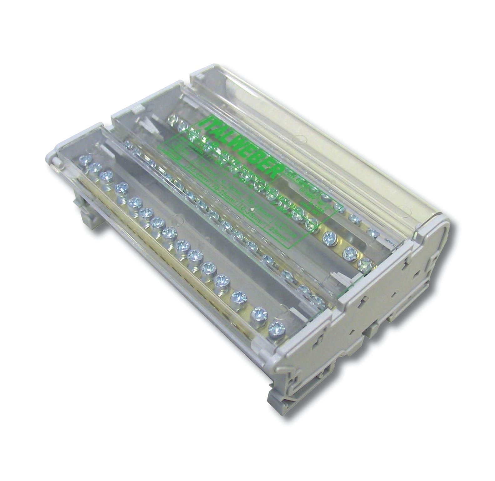 ITALWEBER SPA - ITW1022126 MORSETTIERA 2P 15 FORI - 125A