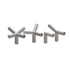 OEC SRL - OECN0PL0004 ATTACCOTRIPLO IN ACCIAIO PER TESTA60 MM