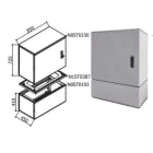 OEC SRL - OECN0ST0188/21 ARMADIO 850X700X450 CON ZOCCOLO SERR.21