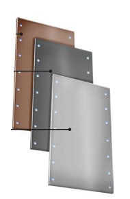 OEC SRL - OECN0ST0371 PIASTRA FONDO ACCIAIO ARE/M-A2-A3