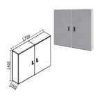 OEC SRL - OECN0ST0373/AFF ARMADIO 1700X1400X350 AFFIANC.CON ZOCCOL