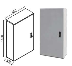 OEC SRL - OECN0ST0383/12 ARMADIO 850X1400X350 CON SERRATURA 12