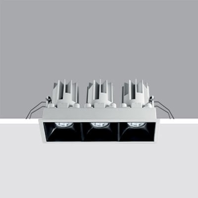 IGUZZINI ILLUMINAZI - IGZ3.N171.743.0 LAS.BLAD.LARG.FRAM.DALI 3LED WARM 3000K